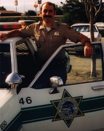 Then-Sgt Dave on Patrol, ca1990