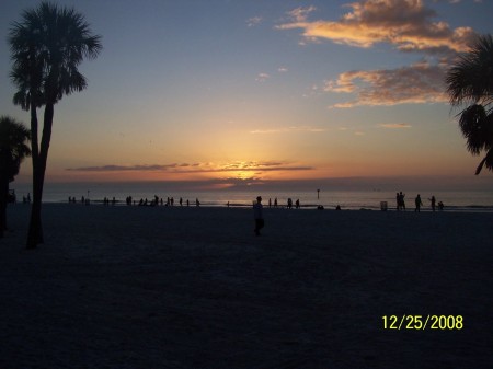 Sunset at Clearwater Beach