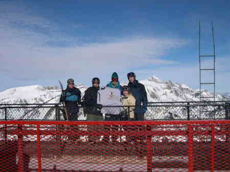 Top of the old tram - Jackson Hole, Wy