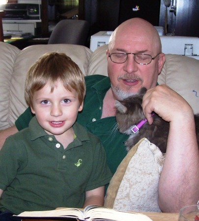 Me & my son, Peter - 2005