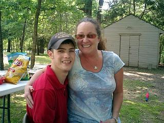 My son Jacob and me.