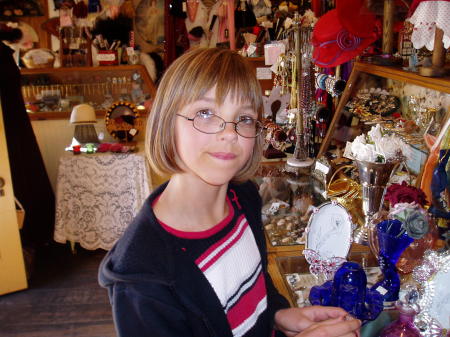 Olivia several years ago - Old Town San Diego