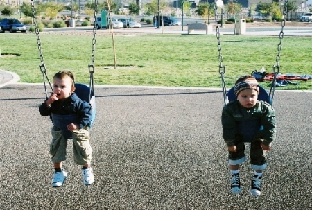 son alexander (right)   B/F Zach on left