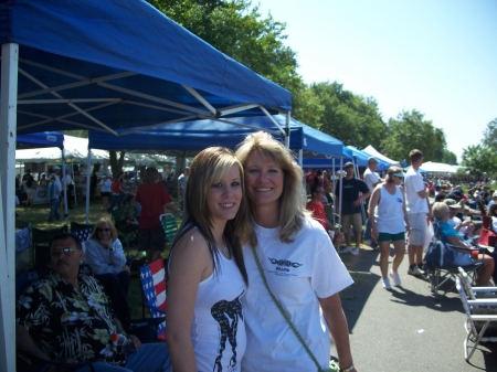 My daughter and I at the Nitro Nationals 2008