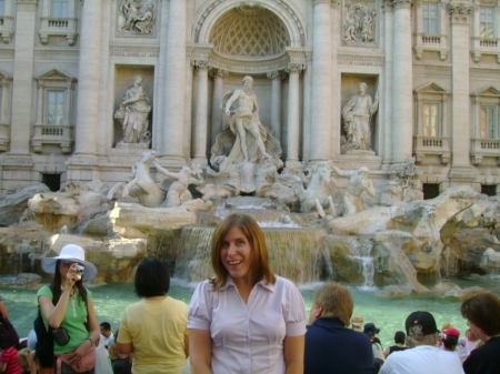 Trevi fountain in Rome