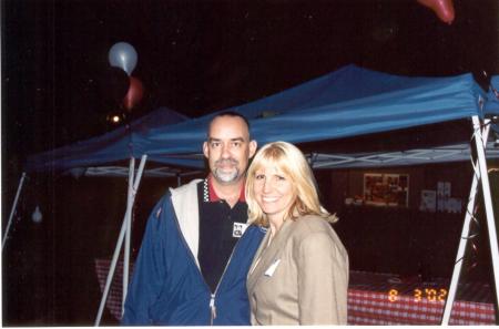 Kevin and Celia, 2002 reunion