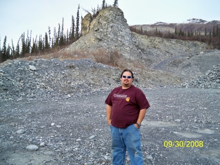 Me on my way to Prudhoe Bay Alaska.