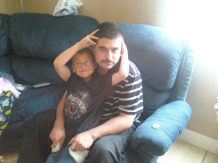 My Grandson Jose&My Son Joey:D