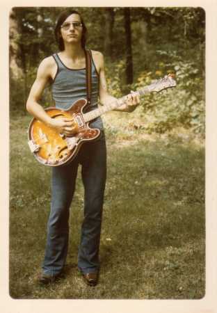 July 1974-My first electric guitar(cool!)