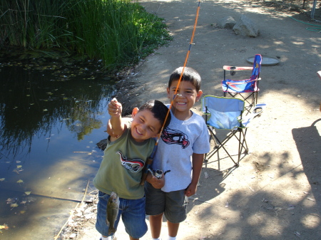 Fishing with the boys