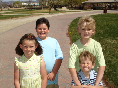 My kids Dawson, Dallas, Hunter & Hailey