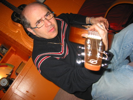 In my orange room playing the blues - Montreal - 2003