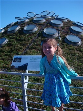 Alyssa and the Living Roof.