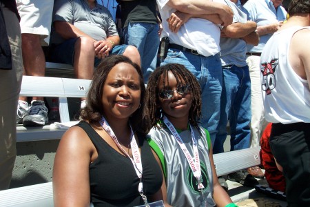 Cheryl & Cameron Indy 500 2006