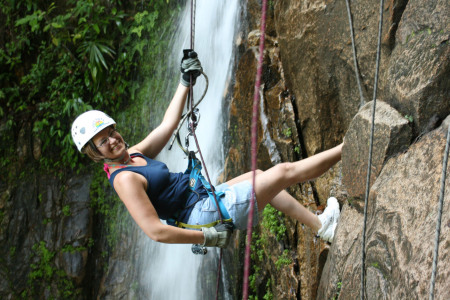 Repelling in Mexico