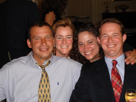 Mike and Maureen Napolitano and Gigi and Brian Canavan