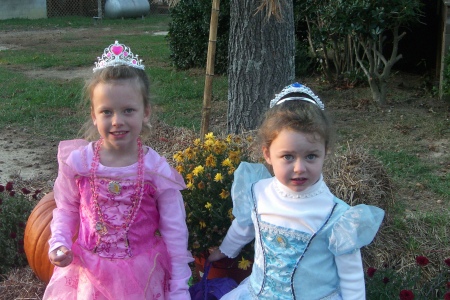 my Princesses Halloween 2008