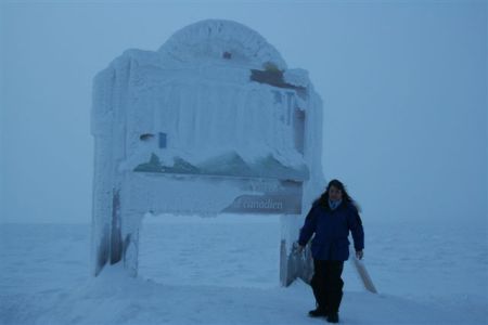 Yukon/NWT Border