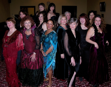 Margot's group: The Sultry Ladies and Red Hot Mamas