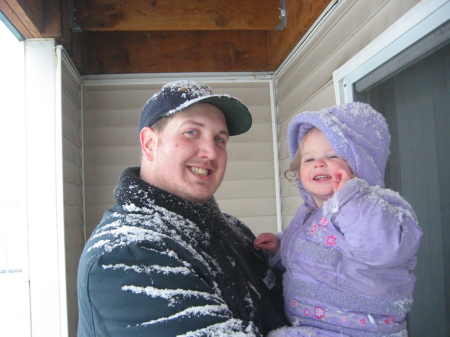 Me and Abby, snow time!