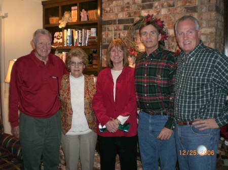 Dad, Mom, Sister JoAnne, Brother Robert, and me.