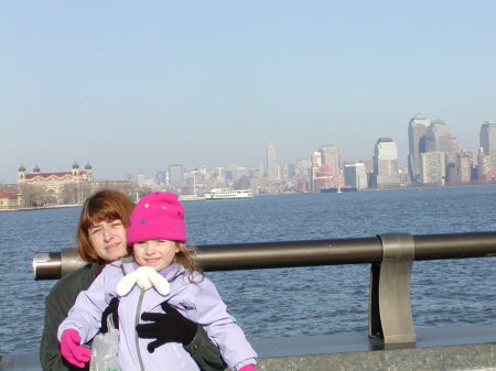 New York World Trade Center Towers would have stood behind us.