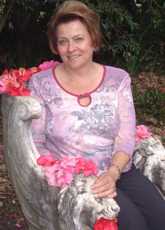 Now: Chris Sierko Barkley on her floral throne