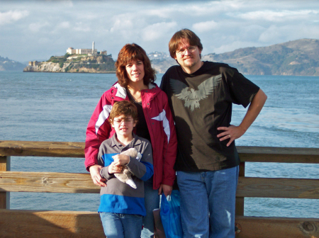 Me, Laura & Griffin in SF