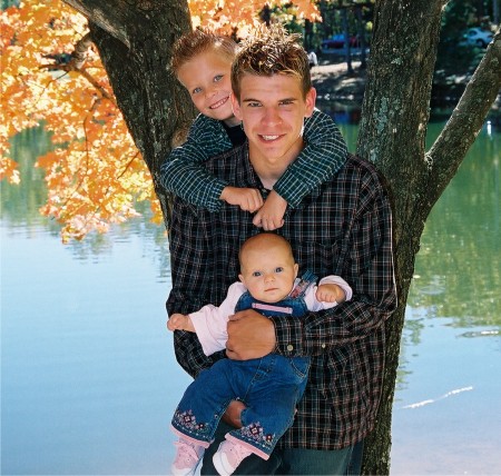 Justin, Logan and Laci - 2003