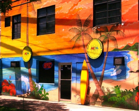 Our surf shop in Hawaii