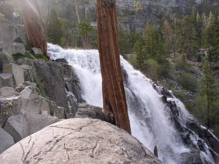 tahoe waterfall