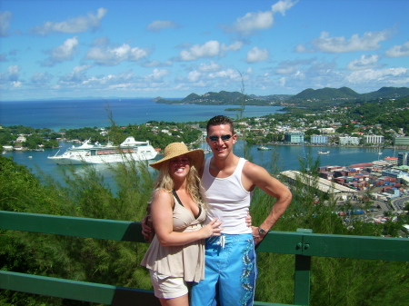 My husband & I in the caribbean 11/06