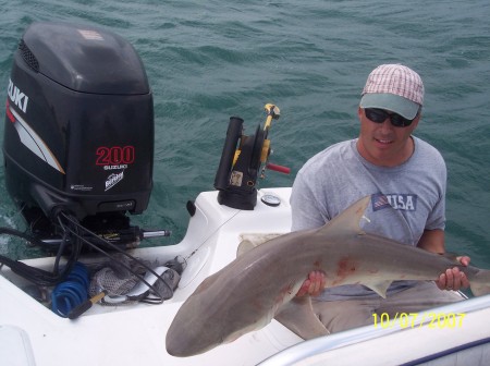 sand shark off carolina coast