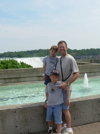 Riley Fisher and Dad Falls 2007