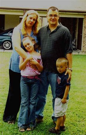 Collette & her family 2004