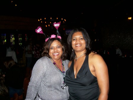With my girl at her b'day party in the ATL