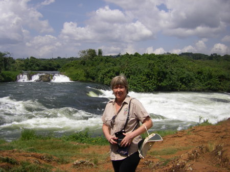 Mo at the source of the Nile in Jinga Uganda