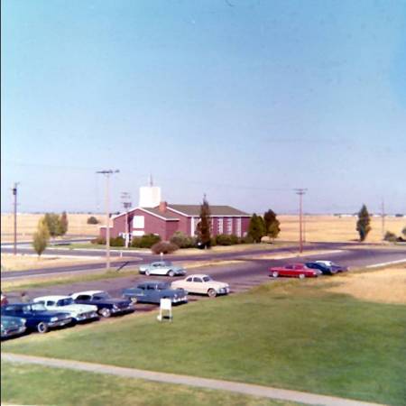 Base Chapel viewed from my barracks