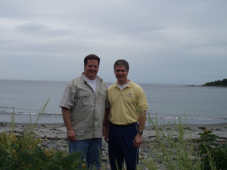 With Brother Nathan in Maine