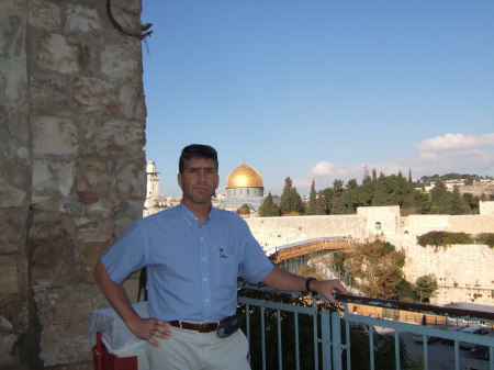 In Jeruselem at the Dome of the Rock