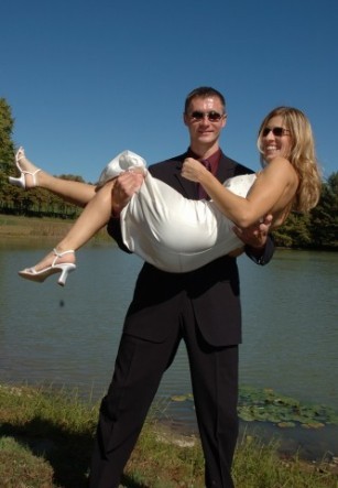 Eric & I at our wedding