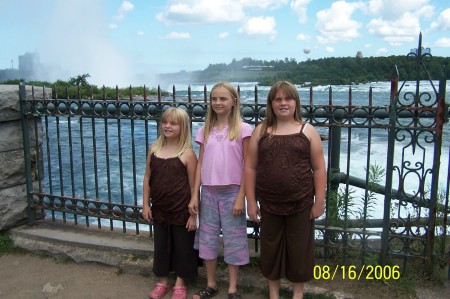 My Girls at Niagra Falls in Canada