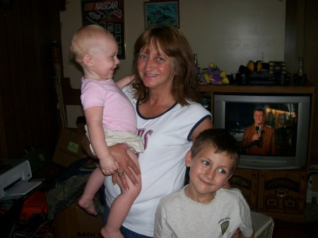Me and my grandchildren taken july 2007