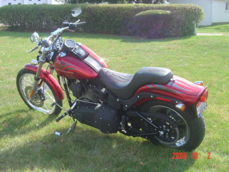 This si my bike, Harley Davidson.