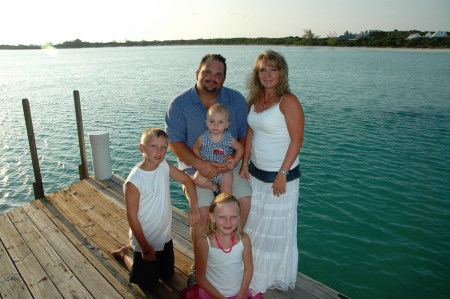 Family Picture in the Turks and Caicos