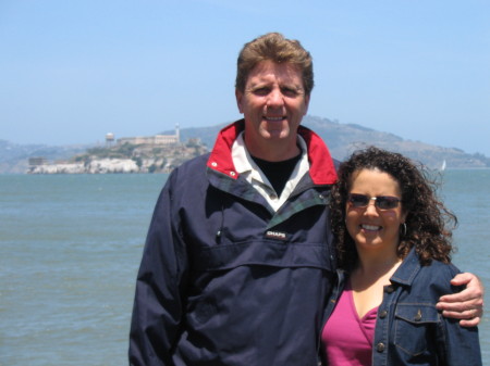 San Francisco Fisherman's Wharf with hubby 2007