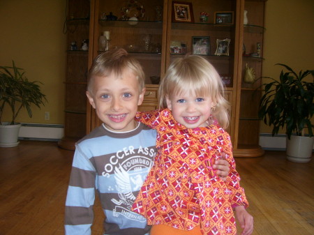 My beautiful children - Dylan & Brooke