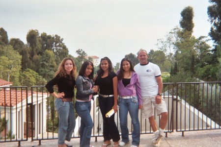 At the Villa with students 2006