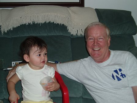 Paul and grandaughter, Marley