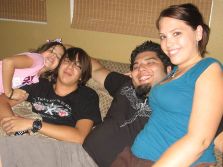 Sela, Luke, Anthony and Amanda - July 2007